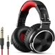 Наушники(с проводом) Oneodio Pro 10 без микрофона red - изображение 1