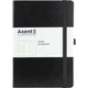 Блокнот AXENT 145*210мм 96арк. Partner Prime 8305-01 чорний, на гумці (клітинка) /8305-01-A/ - изображение 1