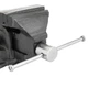 Тиски слесарные поворотные 100 мм INTERTOOL HT-0081 - изображение 5