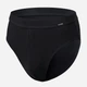 Трусы-слипы мужские хлопковые Cornette 221 Authentic M Черные (5902458012787) - изображение 3