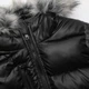 Детское зимнее пальто для девочки Coccodrillo Outerwear Girl Kids ZC2151104OGK-021 116 см Черное (5904705935023) - изображение 3