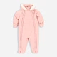Детский зимний слитный комбинезон для новорожденных Coccodrillo Outerwear Girl Newborn ZC2156203OGN-033 74 см Розовый (5904705927448) - изображение 1