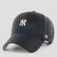 Кепка MVP 47 Brand YANKEES BASE RUNNER SNAP черный, серый Уни OSFA B-BRMPS17WBP-BKA - изображение 1