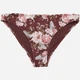 Нижняя часть купальника женская H&M 0767438 38 Бордовая (DN3000000116838) - изображение 1