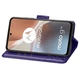 Чохол UniCase Butterfly Pattern для Motorola Moto G32 - Purple - зображення 3