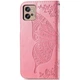 Чехол-книжка с рисунком UniCase Butterfly Pattern для Motorola Moto G32 - Pink - изображение 5