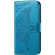 Чехол-книжка с рисунком UniCase Butterfly Pattern для Motorola Moto G32 - Blue - изображение 4