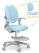 Дитяче крісло Mealux Sprint Duo Y-412 оббивка блакитна однотонна Y-412 KBL - зображення 1