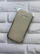 Силіконовий чохол з ободком для SAMSUNG Galaxy J1Ace J110 Сітка. Срібний - зображення 1