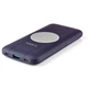 Батарея універсальна Vinga 10000mAh Wireless QC3.0 PD Soft Touch (PowerBank) Фіолетовий, павер банк, павербанк, повербенк - зображення 3