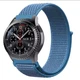 Ремешок 22мм нейлоновый липучка для Xiaomi Amazfit Stratos 3 | GTR 47 | GTR 2 | GTR 3/Pro Голубой BeWatch (1021305) - изображение 4