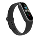 Ремінець для Xiaomi Mi Band 5 силіконовий Чорний BeWatch (1540601) - зображення 4