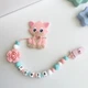 Именной силиконовый грызунок, для девочки, Котик Том Little princess - изображение 2