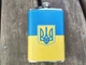 Фляга 266ml Герб Флаг України в коже TD9 - изображение 2