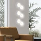Світлодіодний світильник змінний колір з пультом UKC 2ВТ Модульний LED RGB сенсорний "Соті" 6 шт - зображення 4