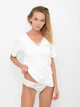 Футболка женская Jadea 9202 7/3XL Белая (ROZ6400015154) - изображение 1