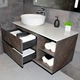 Тумба з раковиною REXON Terra RX191MS/100 Moorstone - зображення 5