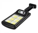 Фонарь уличный с датчиком движения на солнечной батарее Solar Light BL BK120-6COB / с пультом ДУ Черный - изображение 3