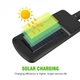 Фонарь уличный с датчиком движения на солнечной батарее Solar Light BL BK120-6COB / с пультом ДУ Черный - изображение 5