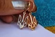 Сережки Xuping Jewelry герб тризуб 3.5 см золотисті - зображення 2