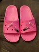 Слайди Crocs Classic, W10, Taffy Pink, 40-41 - зображення 9