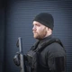 Набор теплая вязаная шапка 100% акрил M-Tac Black и Многофункциональная Балаклава Mil-Tec® BLACK L - изображение 6