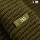 Набор теплая вязаная шапка 100% акрил M-Tac Dark Olive и Мультифункциональная балаклава Mil-Tec OLIV размер S - изображение 6