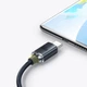 USB кабель с разъемом Type-C Baseus Crystal Shine Series Type-C (100W, 1.2m). Black - изображение 7