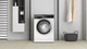 Пральна машина Whirlpool фронтальна, 6кг, 1200, A+++, 43см, дисплей, інвертор, люк чорний, білий - изображение 2