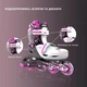 Роликові ковзани Neon Combo Skates Сайбер Розмір 30-33 (NT30P4) - зображення 10