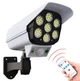 Уличный LED фонарь на солнечной батарее аккумуляторный solar light BL JLP 2178 в виде камеры С датчиком движения Пультом ДУ - изображение 2