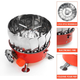 Похідний портативний газовий пальник з п'єзопідпалом Happy Home HH203 міні плита туристична, для кемпінгу - зображення 3
