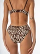 Комплект Dream Academy Leopard Бюстгальтер Push-up и трусики 1625 Коричневый 70B/S (14132) - изображение 5