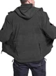 Флісова кофта військова з капюшоном 8461 ESDY XXXL см Сірий 62146 - зображення 11