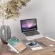 Подставка для ноутбука Yanavee Laptop Stand Gray (LS 002) - изображение 7
