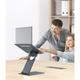 Подставка для ноутбука Nulaxy Ergonomic Laptop Stand Gray (C5-01) - изображение 7