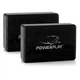 Блоки для йоги 2 шт. (пара) PowerPlay 4006 Yoga Brick EVA Чорні - изображение 1