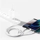 Кабель Baseus Superior Series Cable USB to Type-C/Lightning/MicroUSB 3.5A 1.5m CAMLTYS-02 White - зображення 5