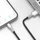 Кабель Baseus Cafule Metal Series Data Cable USB to Lightning 2.4A 2m CALJK-B01 Black - изображение 7