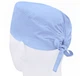 Медицинская шапочка мужская FloralScrubs универсальная Голубая - изображение 2