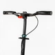 Двухколесный складной самокат Best Scooter, фонарик, амортизатор. Black and turquoise (113199) - изображение 6