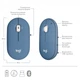 Мишка бездротова Logitech Pebble M350 (910-006753) Blueberry USB - зображення 7
