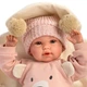 Інтерактивна лялька Llorens Recien Nacida Brown Bear - изображение 3