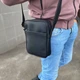 Чоловіча матова сумка барсетка через плече Casual - зображення 3