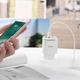 Адаптер зарядний пристрій Hoco C39A Enchanting 2.4а 2USB-порта White Білий - зображення 4