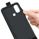Чохол IETP для Motorola Moto E20/E40 фліп вертикальний шкіра PU чорний - зображення 7