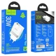 Сетевое зарядное устройство Hoco N21 PD30W + QC3.0 - White - изображение 7