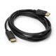 Кабель мультимедійний DisplayPort M to DisplayPort M 3.0m Vinga (VCPDPMM3BK) - изображение 3