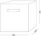 Ящик для хранения MBM HOME TH-08 BEIGE Бежевый - изображение 10