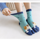 Носки с двумя пальцами Лапки Котилия Kiki Sox 36-40 таби женские мятный - изображение 2